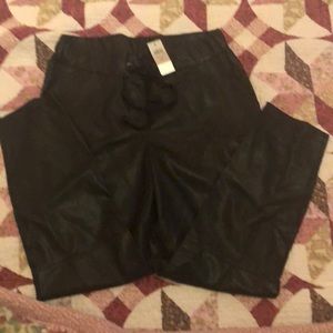 Ann Taylor leather pants